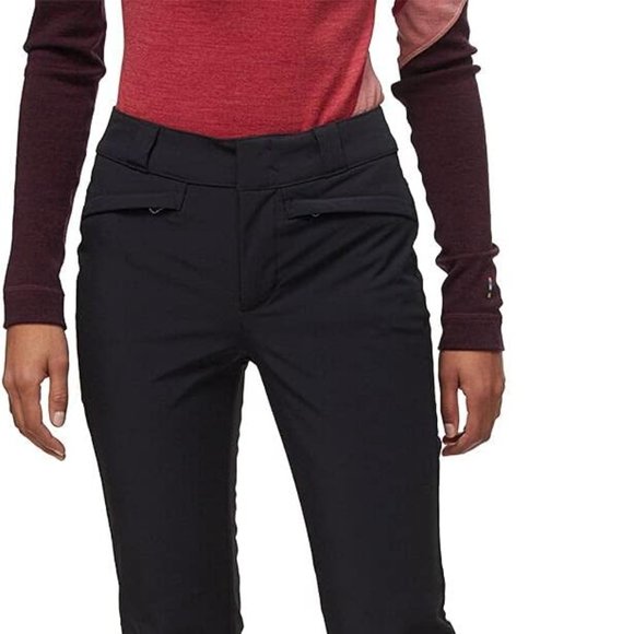 NWT Spyder Womens Orb Softshell Ski Pant - Black, 10 - Picture 4 of 8